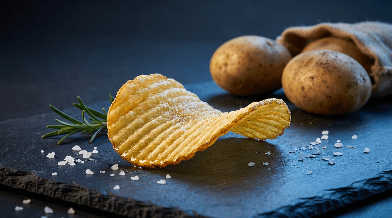 Roasted macadamia kernels in hand